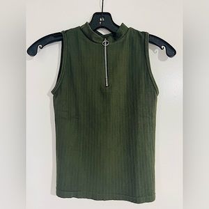 LOVE CHARM- Small size, olive green color